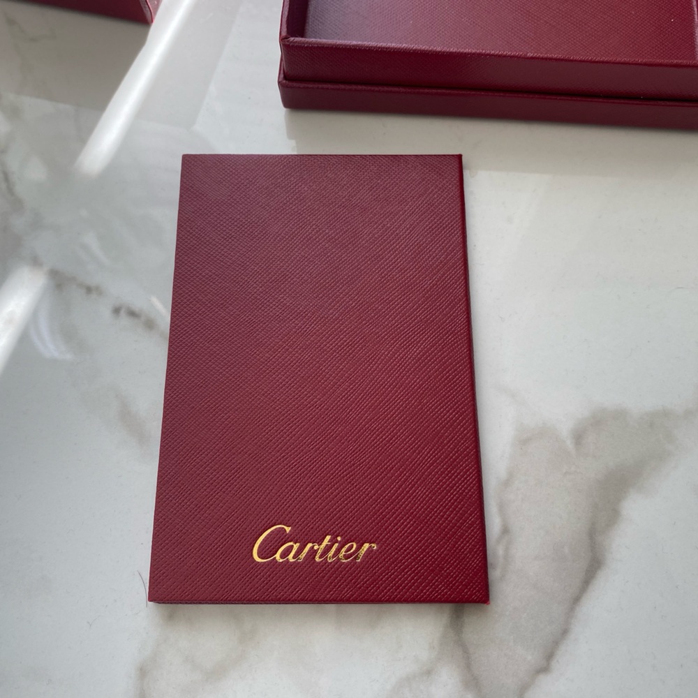 CARTIER BOX AND BOOKLET - Picture 4 of 5